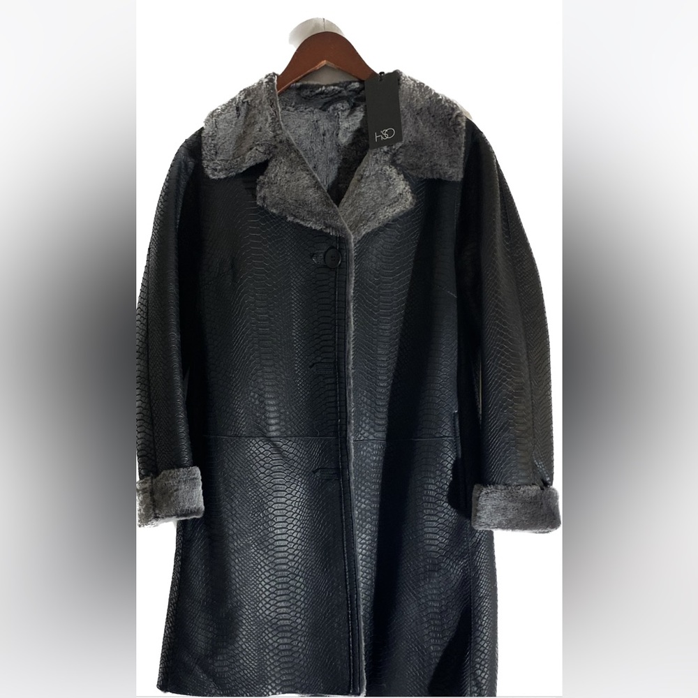 🔥HIDESOCEIETY 100% GENUINE SHEARLING COAT. GENUINE REAL FUR COAT FROM SPAIN